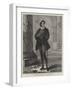 Mr Henry Irving as Hamlet, at the Lyceum Theatre-null-Framed Giclee Print