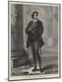 Mr Henry Irving as Hamlet, at the Lyceum Theatre-null-Mounted Giclee Print