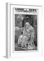 Mr Henry Irving as King Lear-Bernard Partridge-Framed Giclee Print