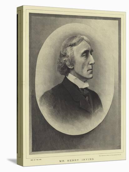 Mr Henry Irving-null-Stretched Canvas