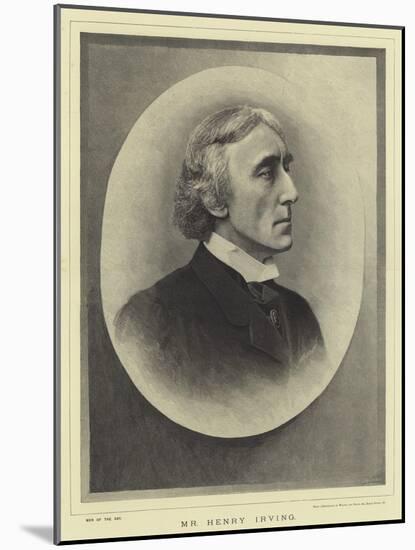 Mr Henry Irving-null-Mounted Giclee Print