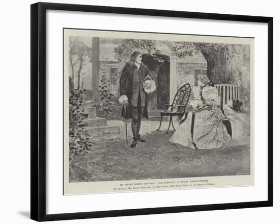 Mr Henry James's New Play, Guy Domville, at the St James's Theatre-Henry Charles Seppings Wright-Framed Giclee Print