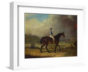 Mr. Hindley's Brown Filly 'Rosina' by 'Romulus' Ridden by the Owner on Lincoln Race Course-P. Ewbank-Framed Giclee Print