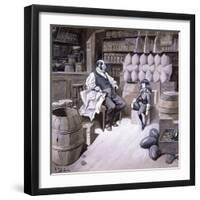 Mr. Hobbs-Reginald Bathurst Birch-Framed Giclee Print