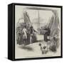 Mr Hudson, Mp, Laying the Foundation-Stone of the Sunderland Docks-null-Framed Stretched Canvas