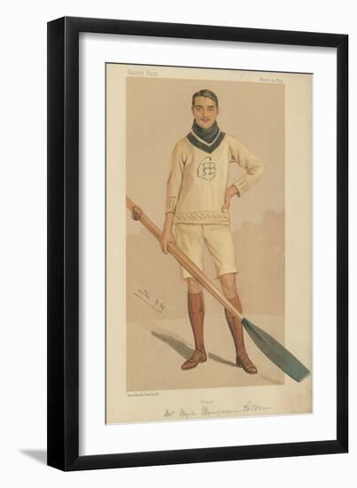 Mr Hugh Benjamin Cotton-Sir Leslie Ward-Framed Giclee Print