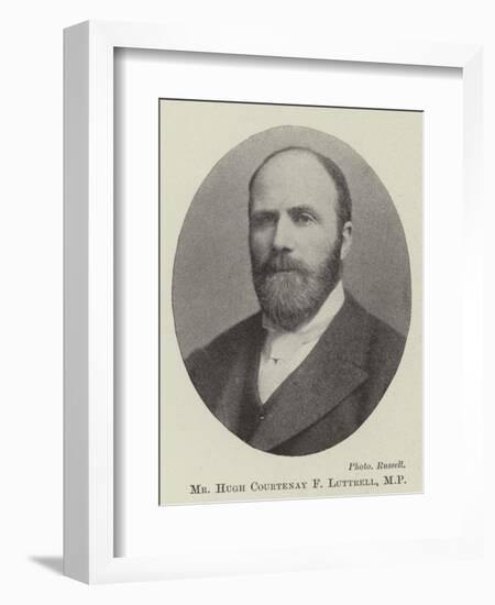 Mr Hugh Courtenay F Luttrell-null-Framed Giclee Print