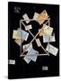Mr Huling's Letter Rack Picture-William Michael Harnett-Stretched Canvas