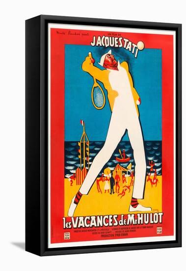 Mr. Hulot's Holiday, 1953 (Les Vacances De Monsieur Hulot)-null-Framed Stretched Canvas