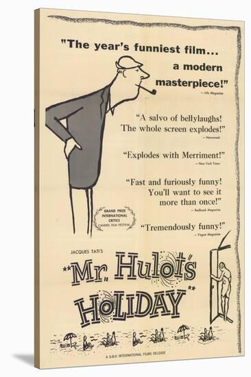 Mr. Hulot's Holiday, 1953-null-Stretched Canvas
