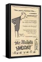 Mr. Hulot's Holiday, 1953-null-Framed Stretched Canvas