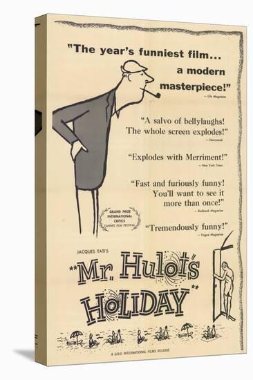 Mr. Hulot's Holiday, 1953-null-Stretched Canvas