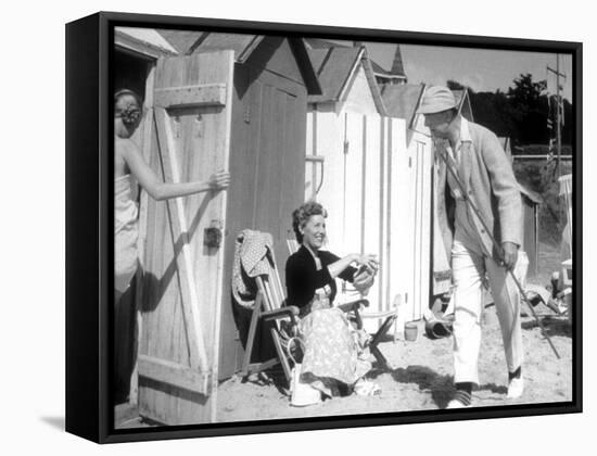 Mr. Hulot's Holiday, (aka Les Vacances De Monsieur Hulot), 1953-null-Framed Stretched Canvas