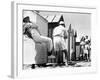 Mr. Hulot's Holiday, (aka Les Vacances De Monsieur Hulot), Jacques Tati, 1953-null-Framed Photo