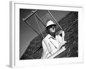 Mr. Hulot's Holiday, (aka Les Vacances De Monsieur Hulot), Jacques Tati, 1953-null-Framed Photo