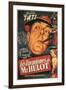 Mr. Hulot's Holiday, Spanish Movie Poster, 1953-null-Framed Art Print