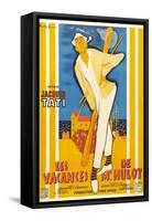 Mr. Hulot's Holiday-null-Framed Stretched Canvas