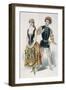 Mr Ibos and Mlle Richard as Duke of Mantua and Maddalena in Opera Rigoletto-Giuseppe Verdi-Framed Giclee Print