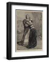 Mr Irving and Miss Isabel Bateman in Richelieu at the Lyceum Theatre-null-Framed Giclee Print