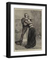 Mr Irving and Miss Isabel Bateman in Richelieu at the Lyceum Theatre-null-Framed Giclee Print