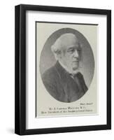 Mr J Carvell Williams, Mp, New President of the Congregational Union-null-Framed Giclee Print