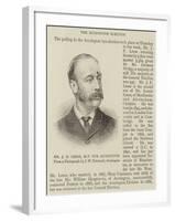 Mr J F Leese, Mp for Accrington-null-Framed Giclee Print