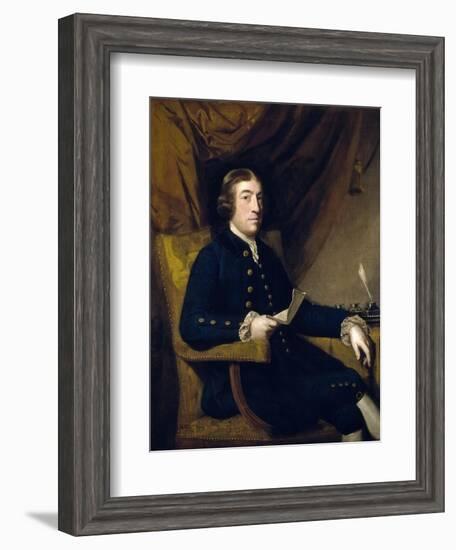 Mr. James Bourdieu, 1765-1766-Sir Joshua Reynolds-Framed Giclee Print