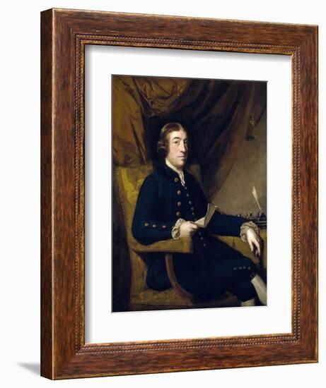 Mr. James Bourdieu, 1765-1766-Sir Joshua Reynolds-Framed Giclee Print