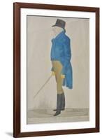 Mr James Curtis, a View from the Old South Sea House, 1823-Richard Dighton-Framed Giclee Print