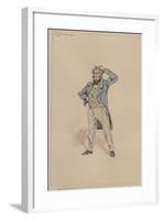 Mr Jarndyce, C.1920s-Joseph Clayton Clarke-Framed Giclee Print