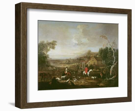 Mr Jemmet Browne at a Meet-Peter Tillemans-Framed Giclee Print