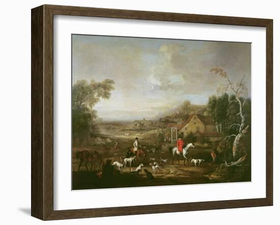 Mr Jemmet Browne at a Meet-Peter Tillemans-Framed Giclee Print