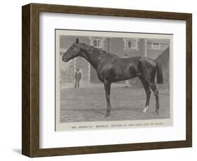 Mr Jersey'S Merman, Winner of the Gold Cup at Ascot-null-Framed Giclee Print