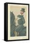 Mr John Mackenzie Grieve-Sir Leslie Ward-Framed Stretched Canvas