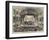 Mr John Mitchel Speaking in the Theatre at Cork on the Tipperary Election-Charles Robinson-Framed Giclee Print