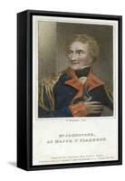 Mr Johnstone as Major O'Flaherty, 1818-Thomas Charles Wageman-Framed Stretched Canvas