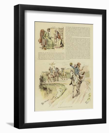 Mr Jollyboy's Bachelor Party-Hugh Thomson-Framed Giclee Print