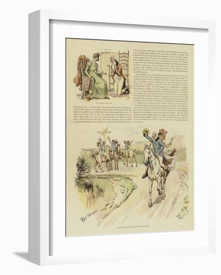 Mr Jollyboy's Bachelor Party-Hugh Thomson-Framed Giclee Print