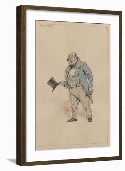 Mr Jorkins, C.1920s-Joseph Clayton Clarke-Framed Giclee Print