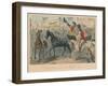 'Mr. Jorrocks enters into Handley Cross', 1854-John Leech-Framed Giclee Print