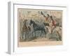 'Mr. Jorrocks enters into Handley Cross', 1854-John Leech-Framed Giclee Print