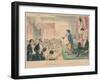 'Mr. Jorrocks's Lecture on Unting, 1854-John Leech-Framed Giclee Print