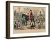 'Mr. Jorrocks starting for The cut me down Countries', 1854-John Leech-Framed Giclee Print