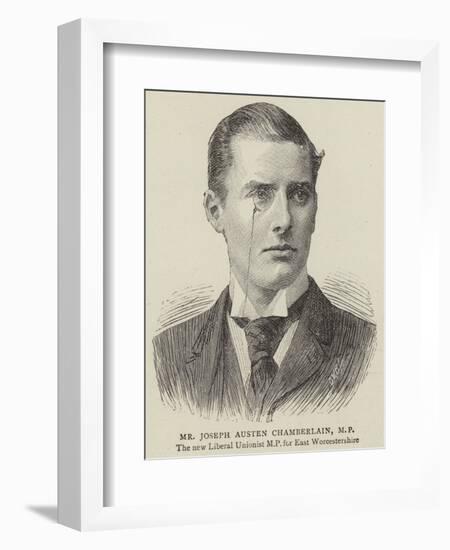 Mr Joseph Austen Chamberlain-null-Framed Giclee Print