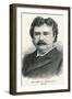 Mr Joseph Maas (1847-1886) for the Graphic, 16th January 1886-null-Framed Giclee Print