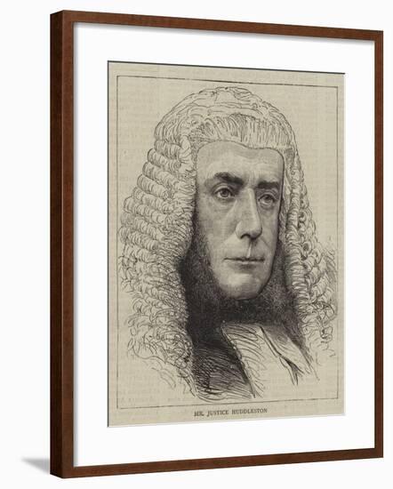 Mr Justice Huddleston-null-Framed Giclee Print