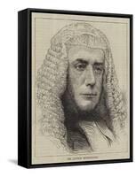 Mr Justice Huddleston-null-Framed Stretched Canvas