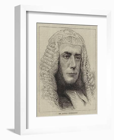 Mr Justice Huddleston-null-Framed Giclee Print