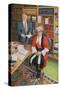 Mr Justice Moses with his Clerk John Furey, 2000-Vincent Yorke-Stretched Canvas