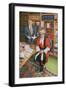 Mr Justice Moses with his Clerk John Furey, 2000-Vincent Yorke-Framed Giclee Print